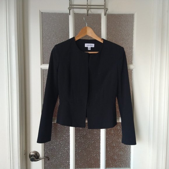 Calvin Klein black blazer - Picture 3 of 12
